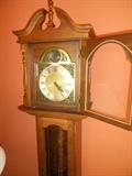 Custom made small case grandfather clock