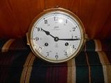 Brass German ship clock