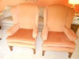 Wing back chairs