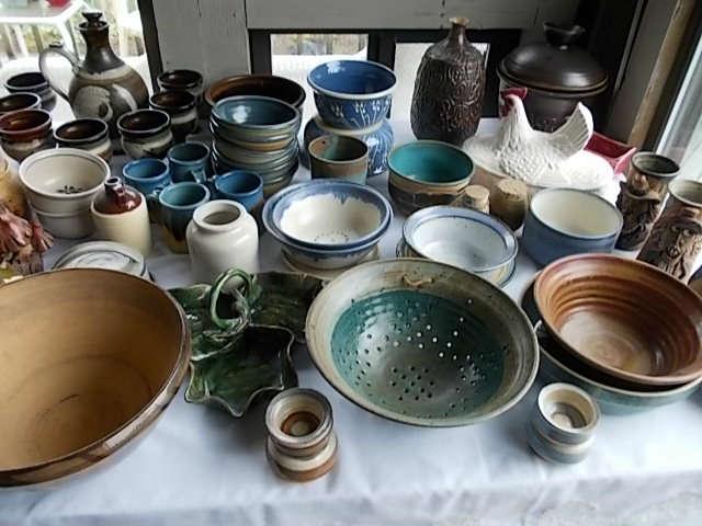 Pottery, art pottery.