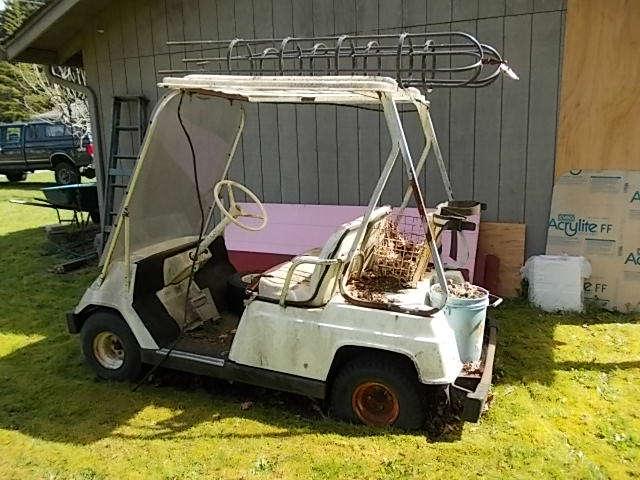 Parts golf cart.