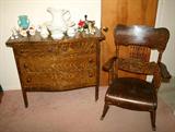 Quartersawn Oak Dresser and Rocker