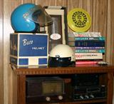 Buco Enduro Blue Helmet in Original Box and Buco Guardian Helmet!