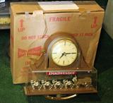 Budweiser Beer Clock with the Clydesdale Horses