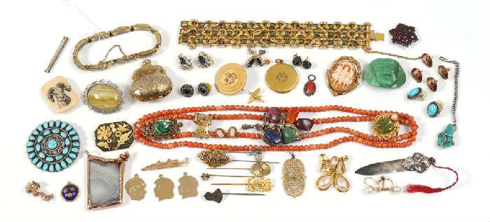 Costume Jewelry including Stick Pins