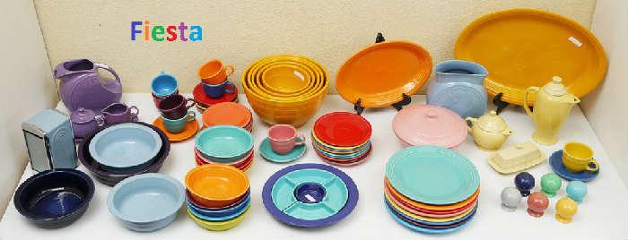 Large Collection Fiestaware