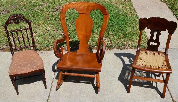 Hand Crafted Antique Chairs