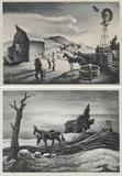 2 Thomas Hart Benton Lithographs in the Sale
