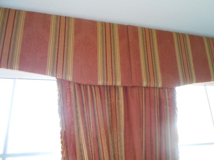 Valances only. TWO available