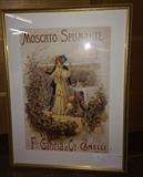 framed poster