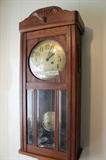Pendulum wall clock (works).