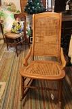 Caned rocker