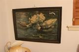 Large vintage duck print.