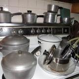 Vintage Hammered Club Aluminum Cookware