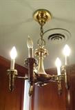 Brass Chandelier