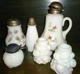 Milk Glass Pitchers