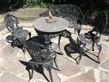 Wrought Iron  Table and Chairs