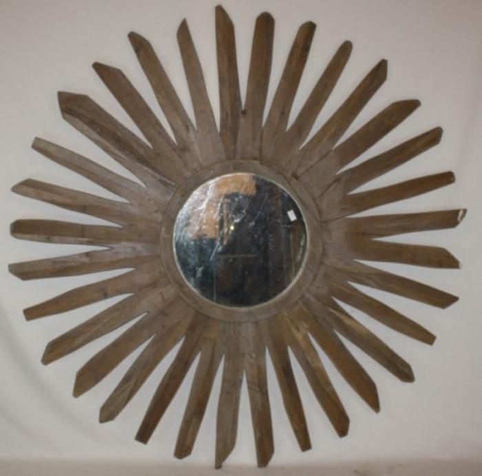 Spanish sunburst mirror 