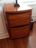Wood File Cabinet