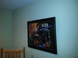 Saga Video Game Framed Backglass Star Wars