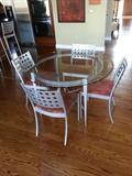 Industrial Dinette Table & Chairs