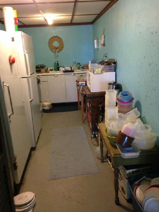 fridge, freezer, kitchenware