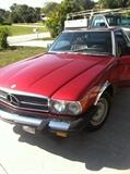 '85 Mercedes 380 SL  91,000 miles, includes both tops