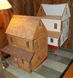 Please note ONLY the white doll house is available for sale. The front house is not available.