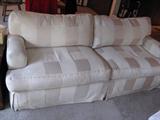 Like new, off-white sofa.