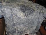 Signed Travis Tritt Levi jacket with Budweiser logo on back. This for the winner of same during a Budweiser concert for Tritt, in Spokane