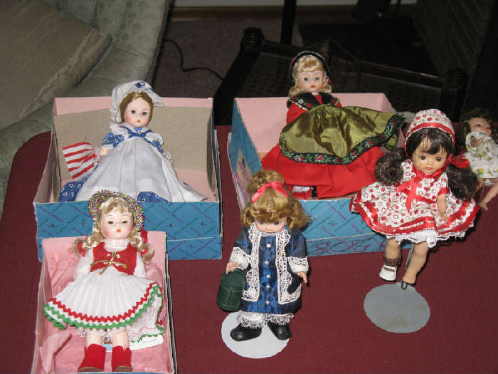 Madame Alexander 8" dolls