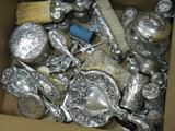 Box of sterling silver items