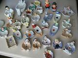 Large collection of 1930s bridge card dishes,