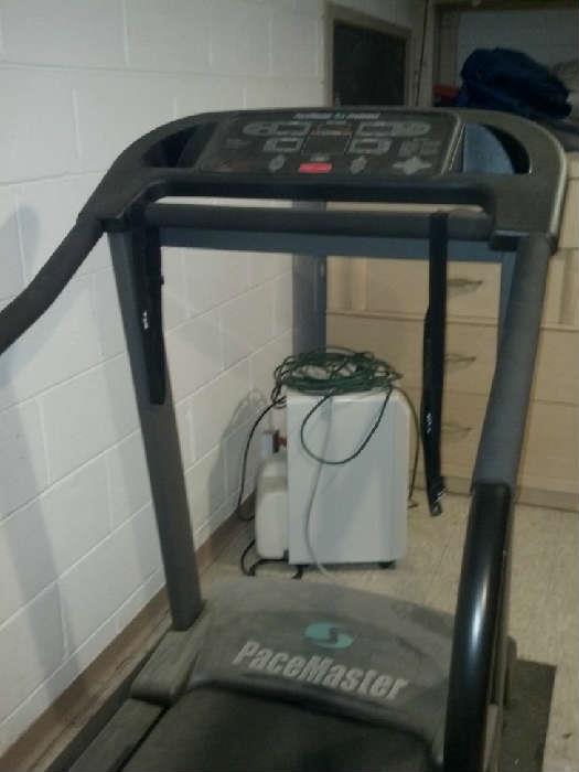 Pacemaster treadmill-dusty but in good working condition:  $200