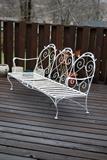 Some nice wroght iron patio furniture