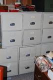 Just some of the many file cabinets