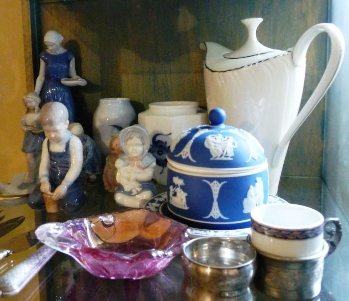 Wedgwood, pottery, porcelain, silver