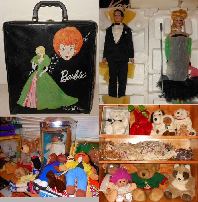 More Barbies, Cabbage Patch Dolls and Collectible Soft Toys