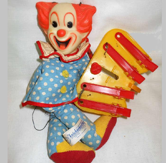 Joy of a Toy Knickerbocker Clown Marionette by the Knickerbocker Toy Company