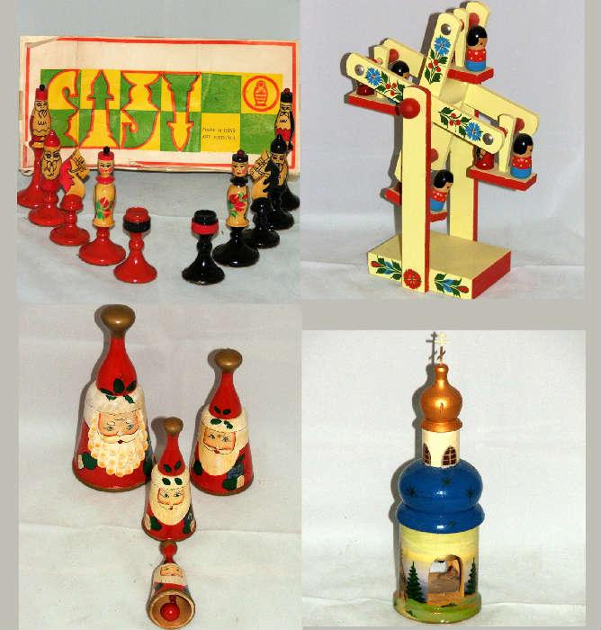 Painted Russian Toys and Game