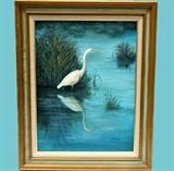 Very Pretty Signed Ruth Bodycott Oil Painting