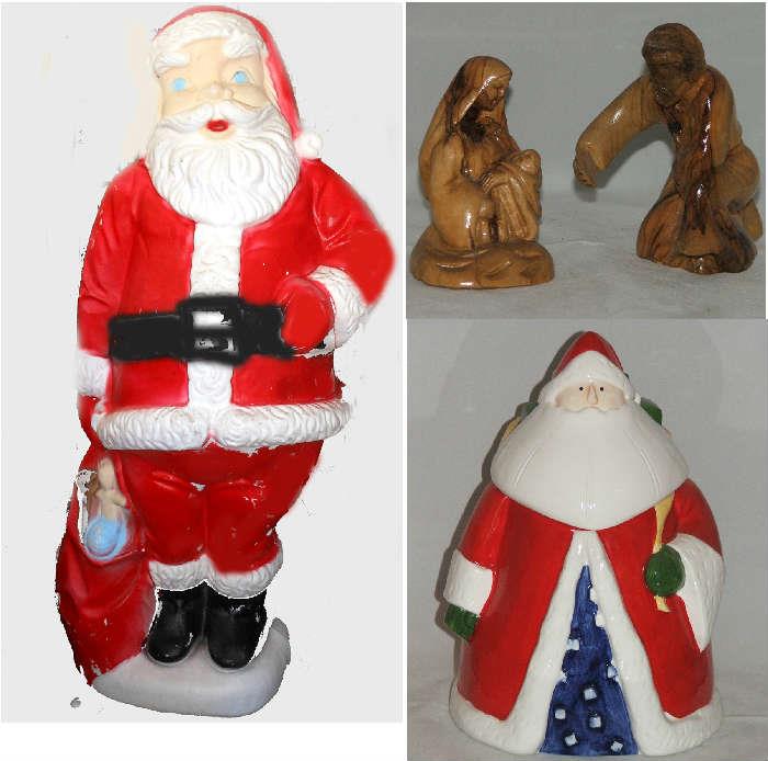 Large Light up Santa