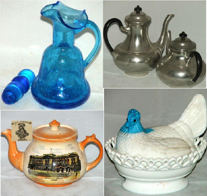 Glass and Ceramics and Pots