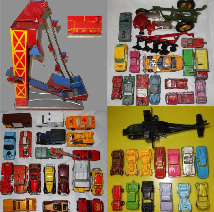 Small Sample of the Old Toy Cars and More