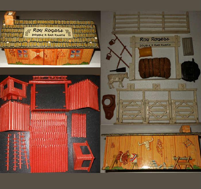 Roy Rogers Double R Bar Ranch and Roy Rogers Double R Bar Ranch Accessories, Fort Apache and Roy Rogers