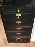 Black file cabinet - Ballard Designs?
