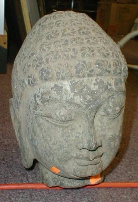 Chinese Stone Buddha head
