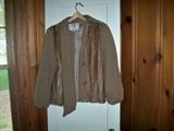 Mink Jacket with Knit Sleeves