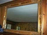 Vintage Gold Gilt Mirror