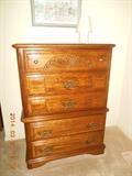 Part of the bedroom set -  chest of drawers.